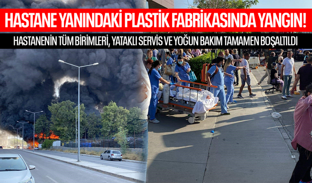 Plastik fabrikasında yangın: Dumanlar gökyüzünü kapladı