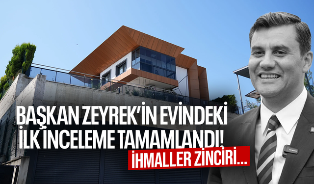Zeyrek’in evindeki ilk inceleme tamamlandı! Elektrik odasında ciddi sorunlar tespit edildi