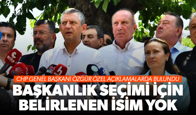 Özgür Özel'den Manisa'da başkanlık seçimi mesajı