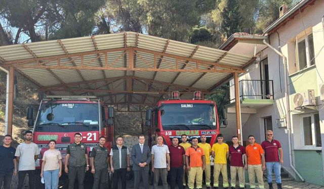 Salihli Kaymakamı Güldoğan, ateş savaşçılarını unutmadı