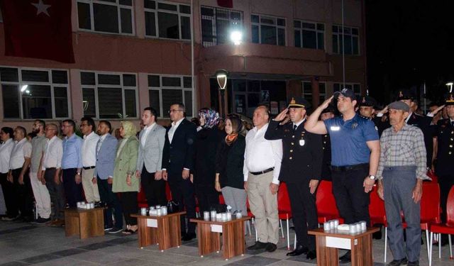 Sarıgöl’de 15 Temmuz Şehitleri dualarla anıldı