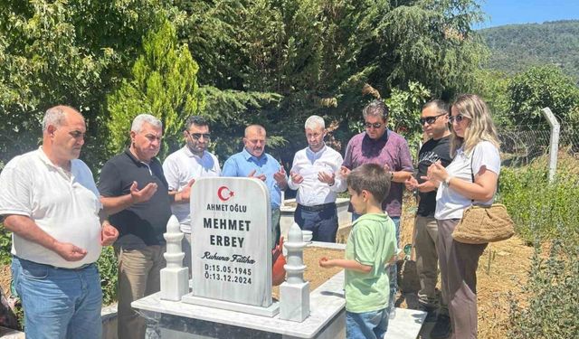 Şehit Ahmet Erbey ve Babası Mehmet Erbey dualarla anıldı