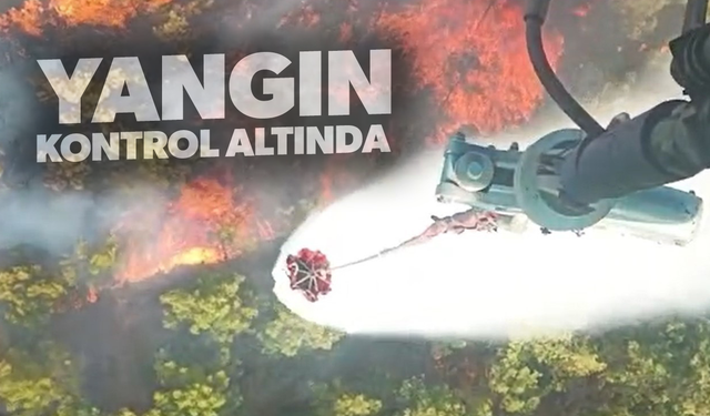 Manisa'daki orman yangını kontrol altına alındı