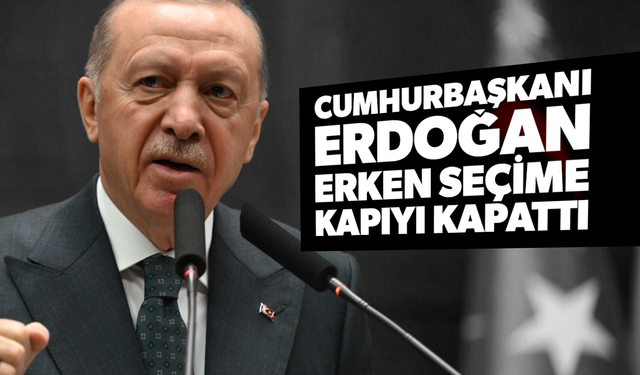 Cumhurbaşkanı Erdoğan: Seçim kanunu değişmediği sürece seçim 2028'de yapılacak