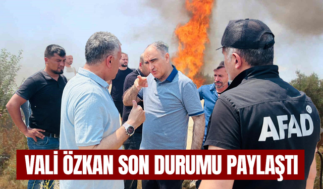 Manisa'daki yangınlar ne durumda? Vali Özkan son durumu paylaştı