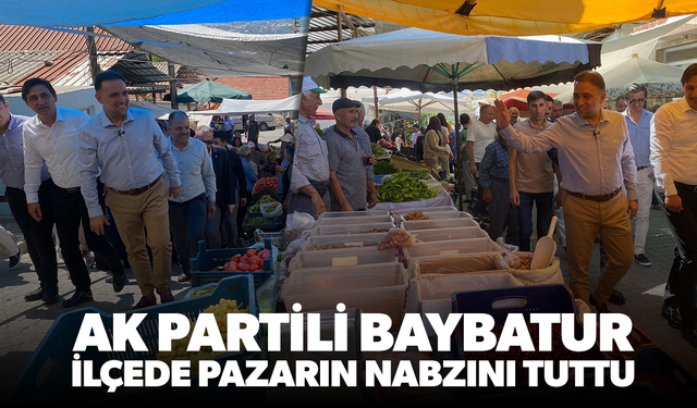 AK Partili Baybatur Selendi’de vatandaşlarla buluştu