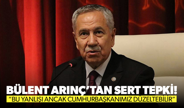 Bülent Arınç’tan “Beşir Atalay Yerleşkesi” Tepkisi!