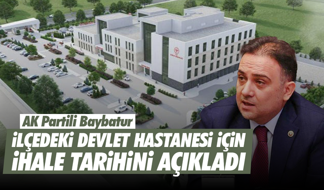 Saruhanlı Devlet Hastanesi için ihale tarihi belli oldu