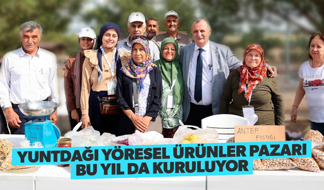 Yuntdağı Yöresel Ürünler Pazarı bu yıl da kuruluyor