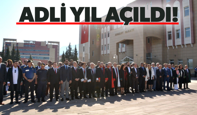 2025-2026 Adli Yılı Manisa'da törenle açıldı
