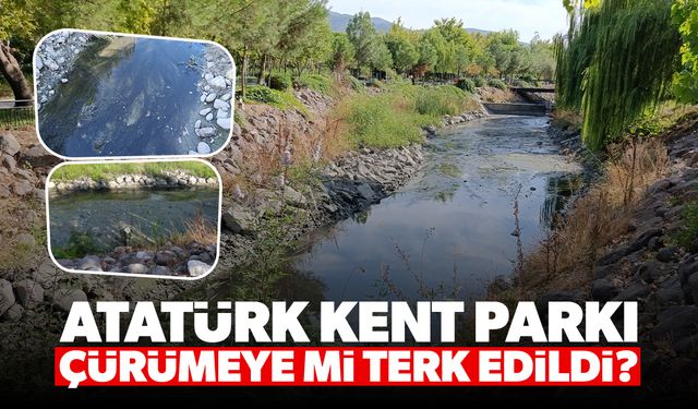 Atatürk Kent Parkı çürümeye mi terk edildi?