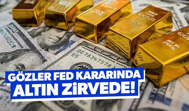 Düşük faiz beklentisi ve Fed’in olası faiz indirimi öncesi altın rekor kırıyor