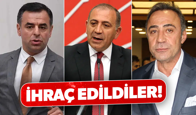 Gürsel Tekin, Berhan Şimşek ve Barış Yarkadaş CHP'den ihraç edildi