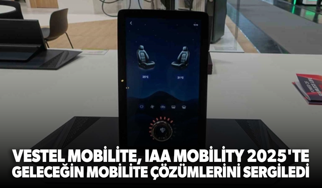 Vestel Mobilite, IAA Mobility 2025'te geleceğin mobilite çözümlerini sergiledi
