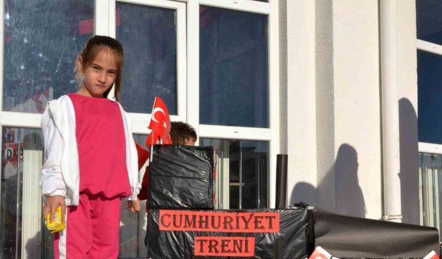 Okullarda cumhuriyet coşkusu