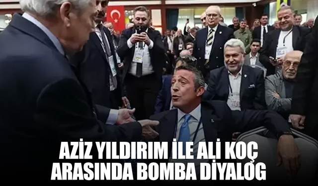 Aziz Yıldırım ile Ali Koç arasında bomba diyalog