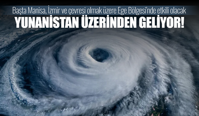 Yunanistan Üzerinden Gelen Siklonik Dalga Türkiye’ye Giriş Yapıyor