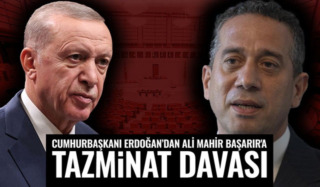 Cumhurbaşkanı Erdoğan, Ali Mahir Başarır'a 250 bin TL'lik tazminat davası