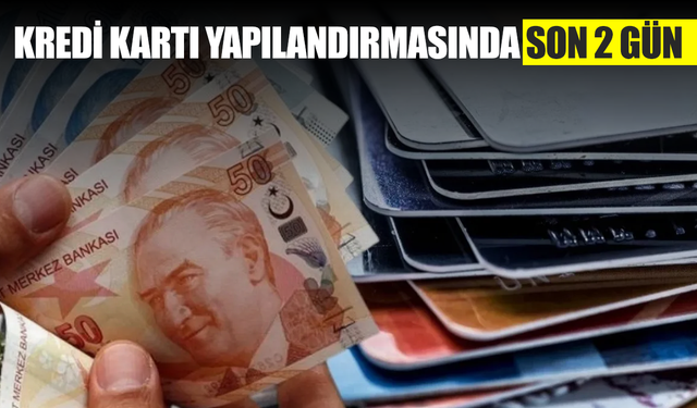 BDDK'nin kredi kartı borcu yapılandırmasında son gün 10 Ekim