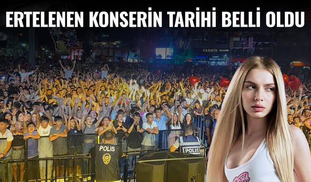 Ertelenen Aleyna Tilki konseri 10 Ekim'de yapılacak