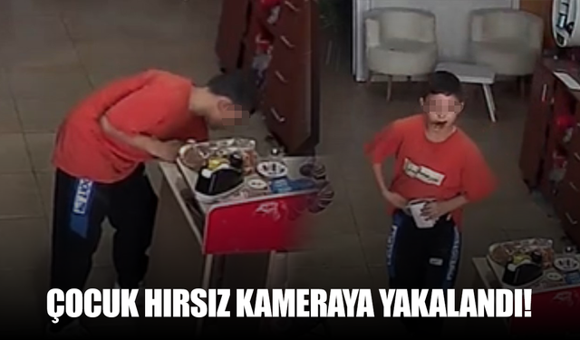 Turgutlu’da hırsızlık anı kamerada