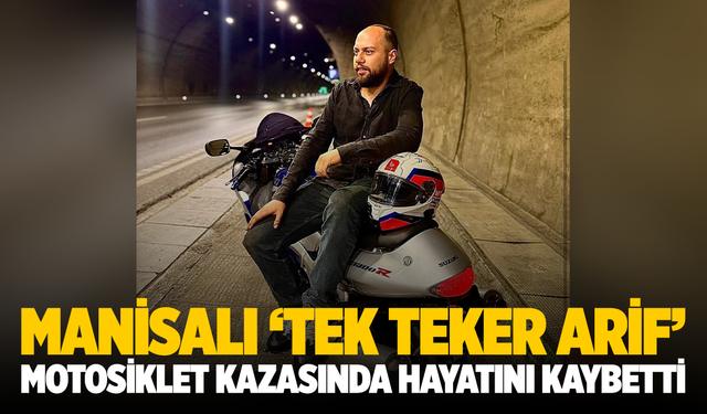 Toprak yığınına çarpan motosiklet sürücüsü hayatını kaybetti