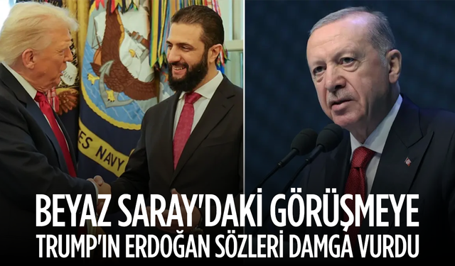 Beyaz Saray'daki görüşmeye Trump'ın Erdoğan sözleri damga vurdu