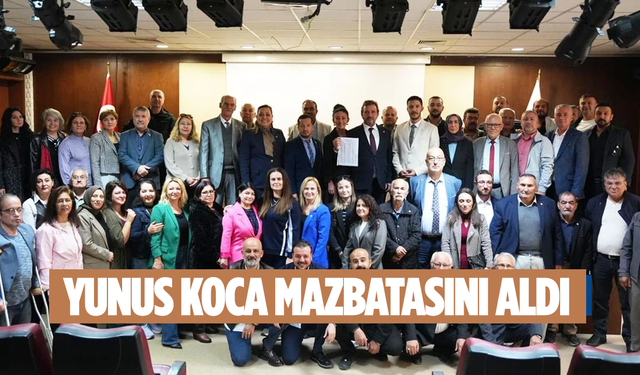 İYİ Parti Manisa’da Yeni İl Başkanı Yunus Koca Mazbatasını Aldı