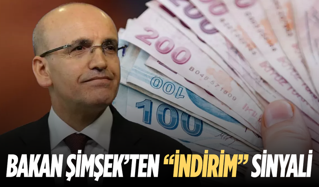 Bakan Şimşek'ten sürpriz "indirim" mesajı