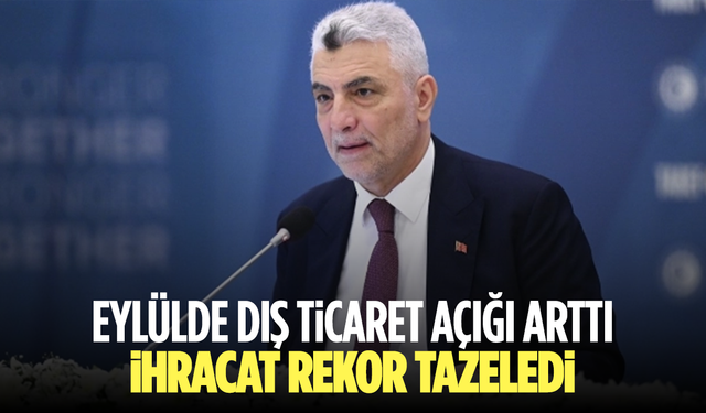 Eylülde Dış Ticaret Açığı Arttı, İhracat Rekor Tazeledi