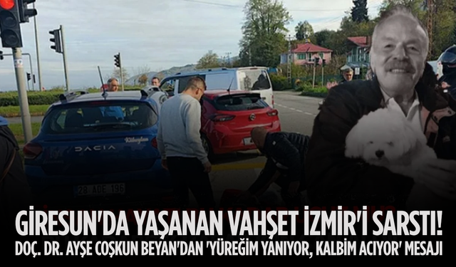 Giresun'da yaşanan vahşet İzmir'i sarstı!