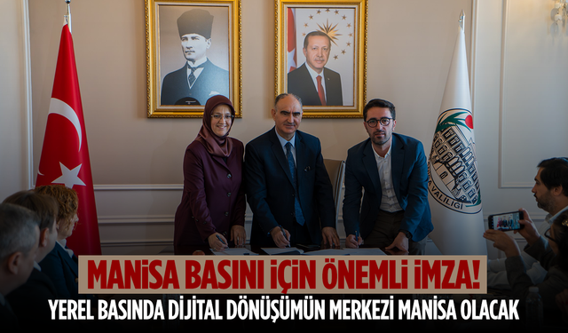 Yerel Basında Dijital Dönüşümün Merkezi Manisa olacak