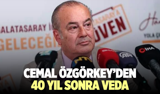 Cemal Özgörkey’den 40 Yıl Sonra Veda