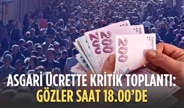 Asgari ücrette üçüncü toplantı bugün