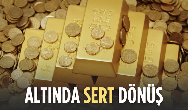 Altında önce zirve, sonra gerileme