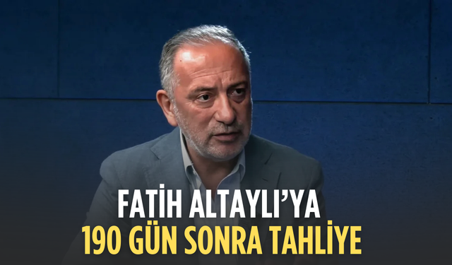 Gazeteci Fatih Altaylı tahliye edildi
