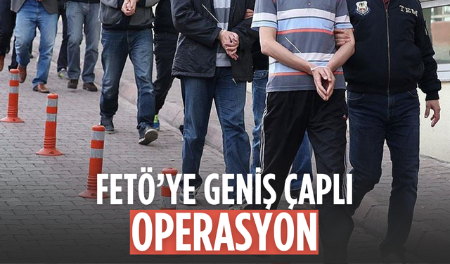 Manisa dahil 41 ilde FETÖ operasyonu: 160 gözaltı, 90 tutuklama