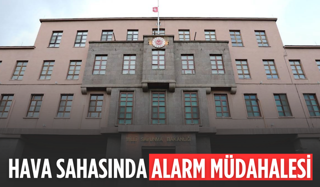 Kontrolden çıkan İHA düşürüldü: MSB’den açıklama