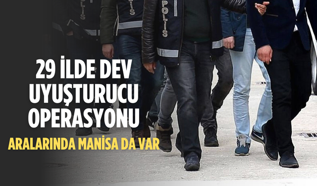 Manisa’da Zehir Operasyonu! Jandarma Tonlarca Uyuşturucu Ele Geçirdi