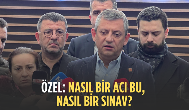 Özgür Özel duygularına hakim olamadı