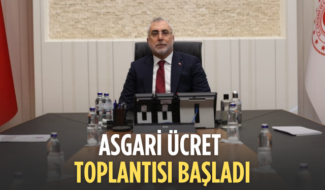 Asgari ücrette 3.toplantı başladı