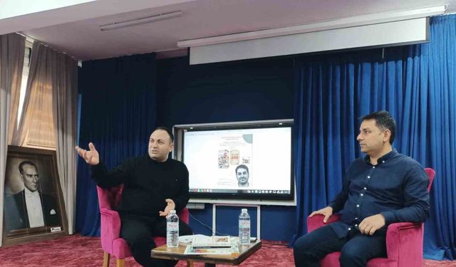 Genç kalemler usta yazarla buluştu