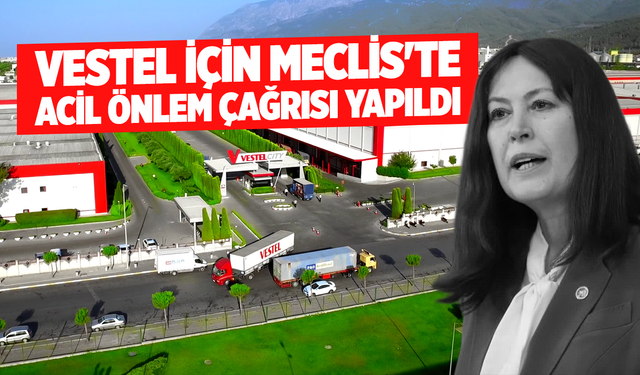 Vestel için Meclis'te acil önlem çağrısı yapıldı