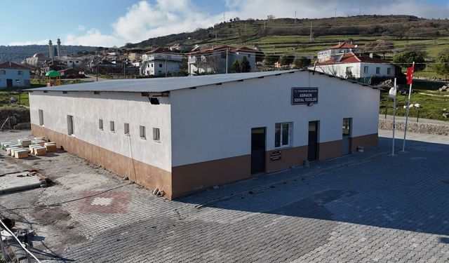 Asmacık Sosyal Tesisi açılış için gün sayıyor