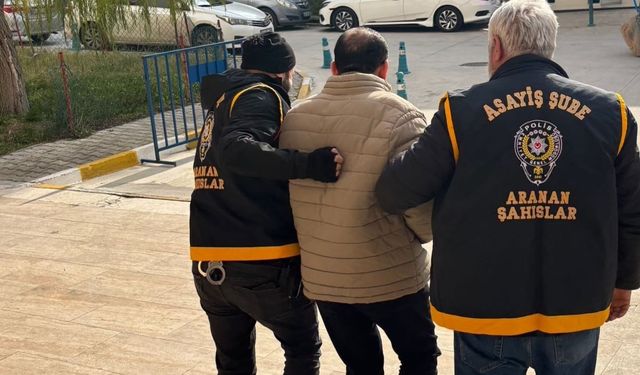 Manisa'da 31 yıl hapis cezasıyla aranan şahıs yakalandı