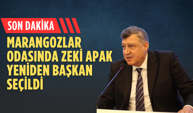 Manisa Marangozlar Odası’nda Zeki Apak Yeniden Başkan