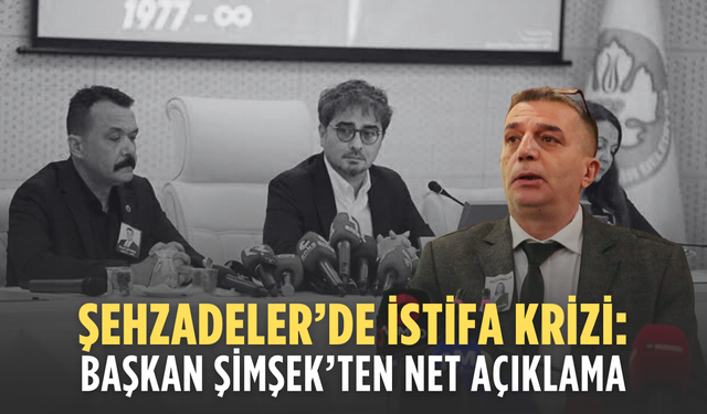 Şehzadeler Belediyesi’nde istifa sonrası açıklama: Başkan Hakan Şimşek iddialara yanıt verdi