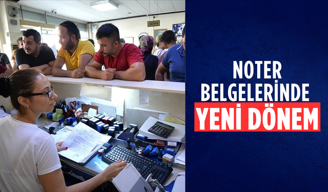 Noter belgelerinde yeni dönem: Karekod zorunluluğu geliyor