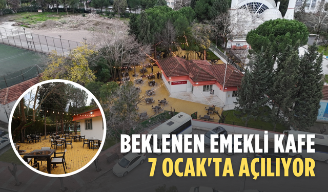 Manisa'nın ilk Emekli Kafe'si 7 Ocak'ta açılıyor
