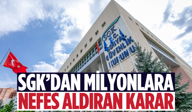 SGK’dan borçlulara rahatlatan düzenleme: Peşinat şartı kaldırıldı
